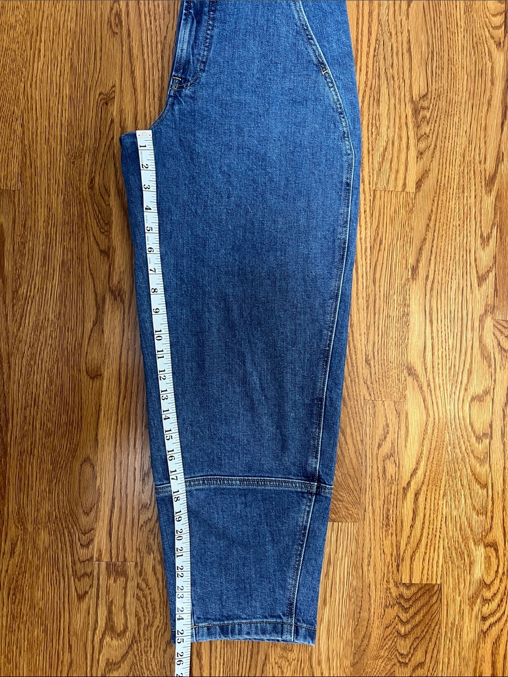 Everlane THE UTILITY BARREL JEAN, New Blue - Size 27 - Picture 9 of 10